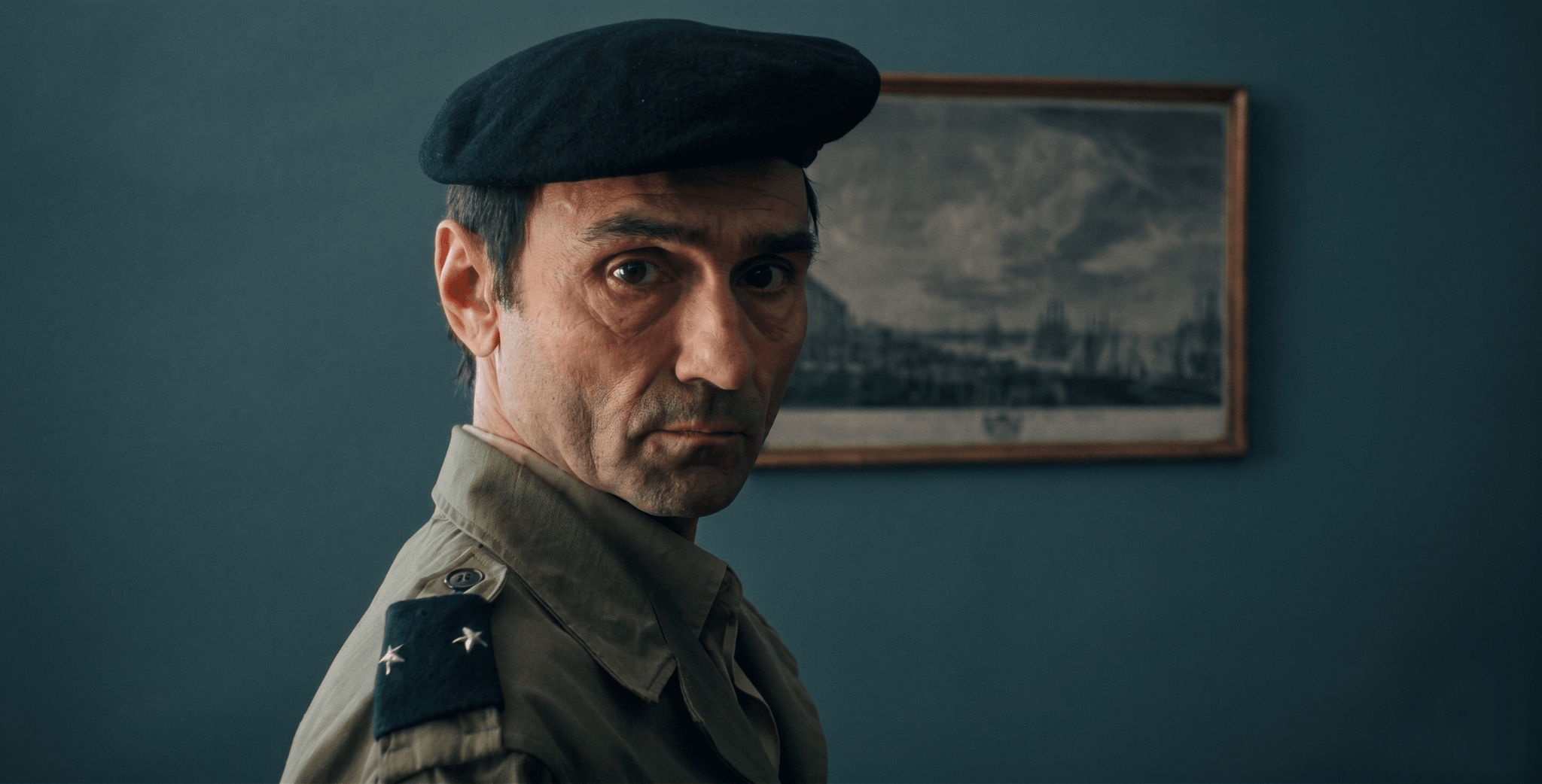 Frank BETERMIN dans un rôle d'officier